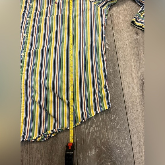Vintage Ralph Lauren Stripe Classic fit Dress Shirt 100% Cotton XL - Picture 7 of 7